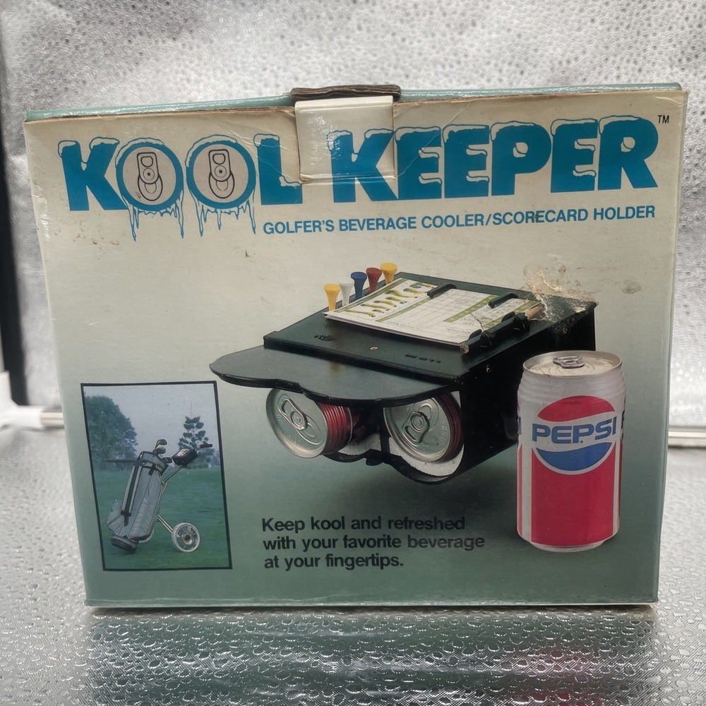 Kool‎ Keeper Beverage Cooler And Scorecard Holder. For Golf Cart